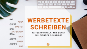 Werbetexte schreiben - Textformeln